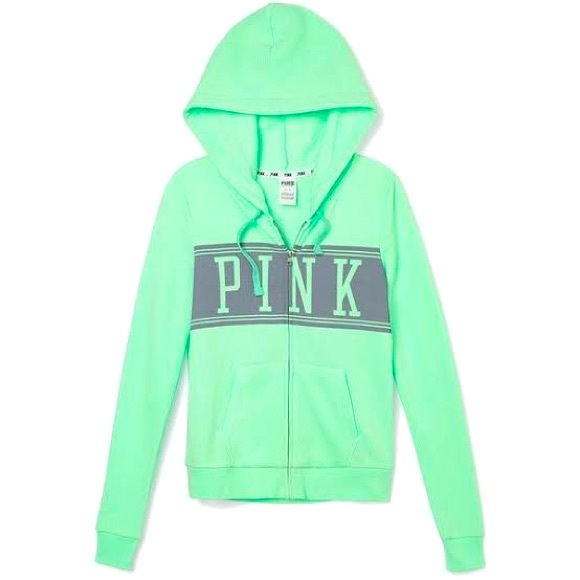 PINK Victoria's Secret Jackets & Blazers - Pink VS Zip-Up Hoodie
